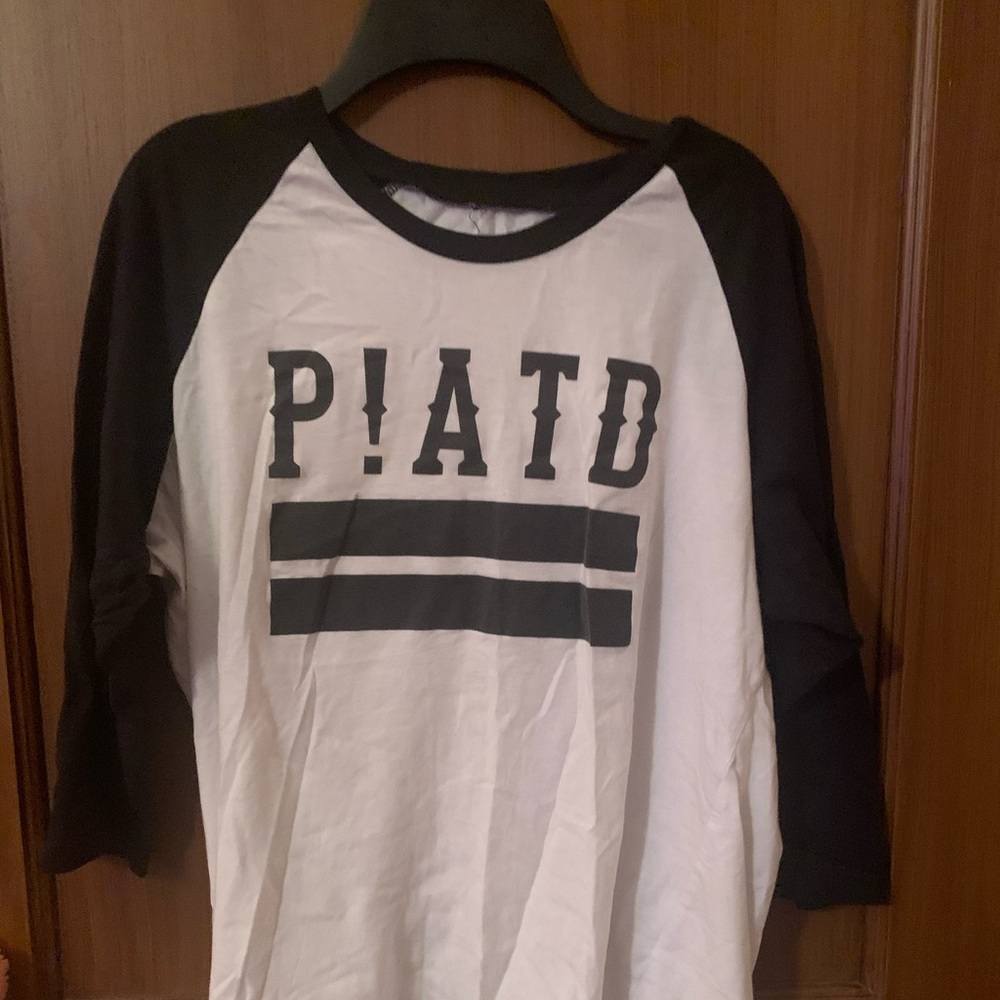 Panic at the disco baseball tee